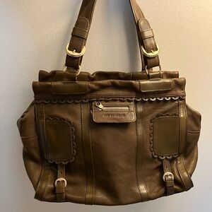 See by Chloé Brown Leather Shoulder Bag